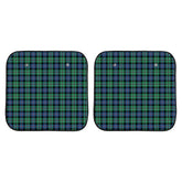 Rose Hunting Ancient Tartan Car Sun Shade - 2 Pieces